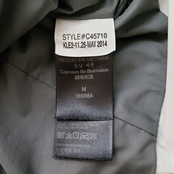 Vintage Marmot Trench Coat M White Long Rain Jacket Parka Old Money Preppy Chic - Picture 8 of 11